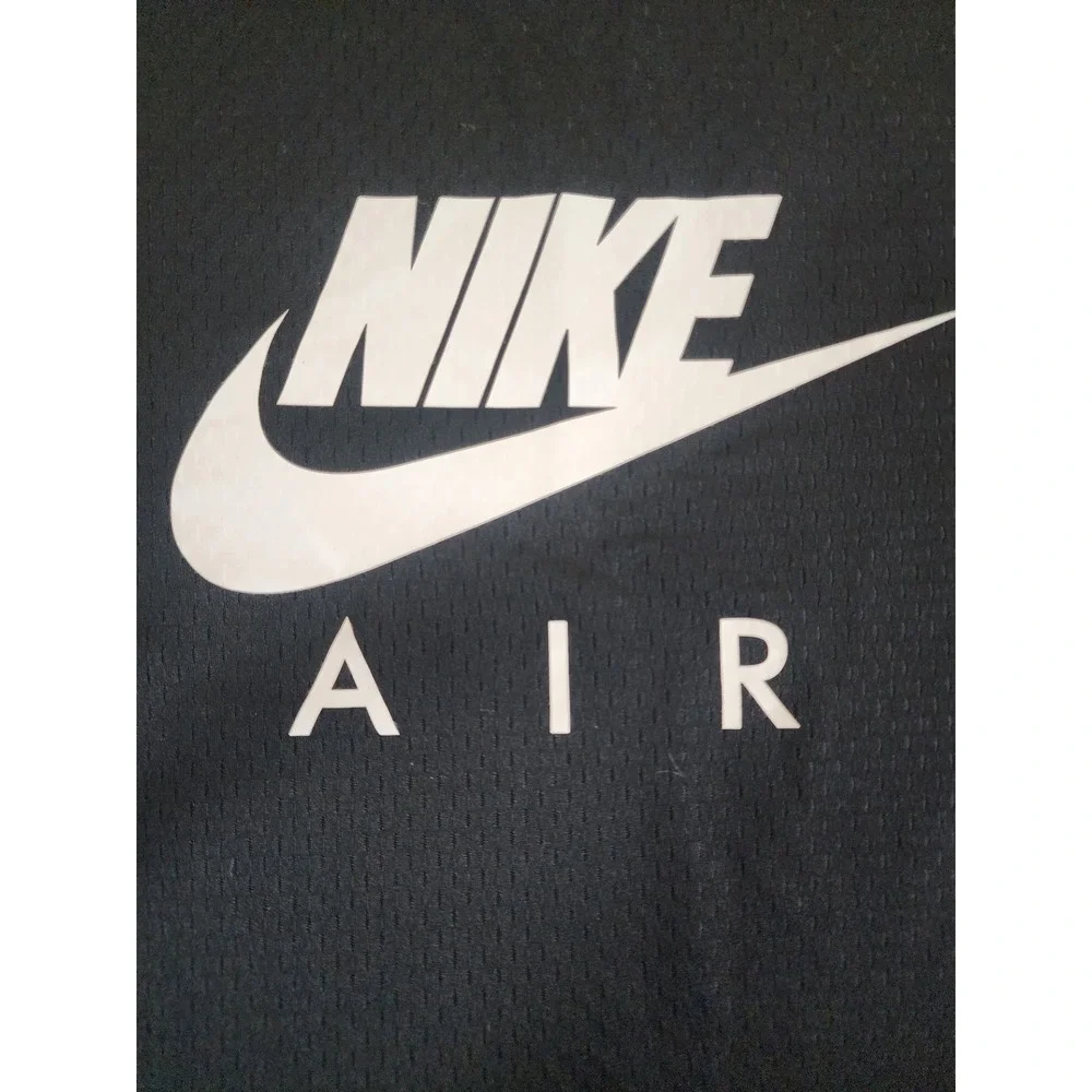 Nike Air Dri-FIT Running Tank Top Women 1X PLUS Black Mesh Sleeveless DB4448-010